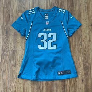 Jacksonville Jaguars Maurice Jones Drew #32 NFL FOOTBALL Women's Cut Sz M Jersey